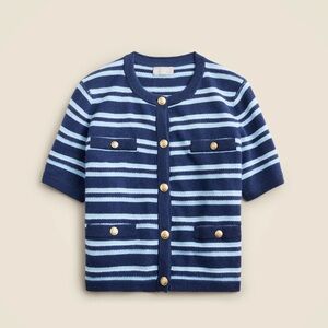 J Crew Cashmere Short Sleeve Cardigan